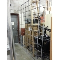 Retail Window Solid Steel Security Bars, Covers 105 x 86 in.